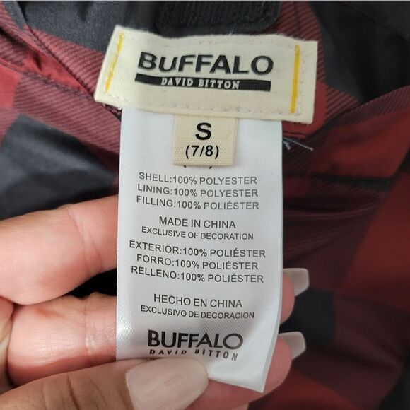 Buffalo David Bitton Boy's reversible vests Sz S And M - Picture 9 of 11